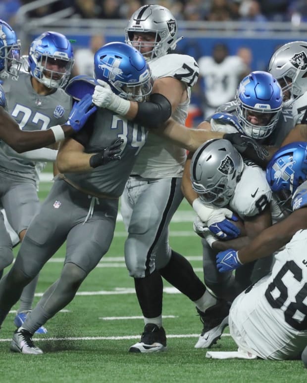 Raiders at Lions Monday Night Football